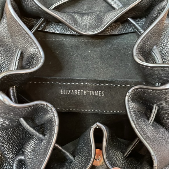 Elizabeth and James Pebbled leather backpack - Picture 4 of 5